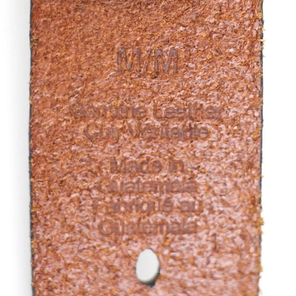 CLASSIC BROWN GENUINE LEATHER 1.5